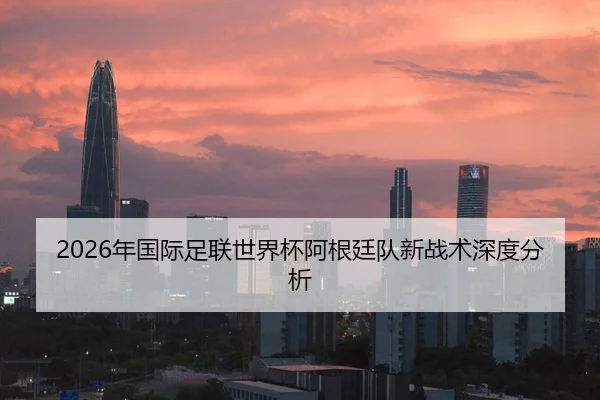 2026年国际足联世界杯阿根廷队新战术深度分析